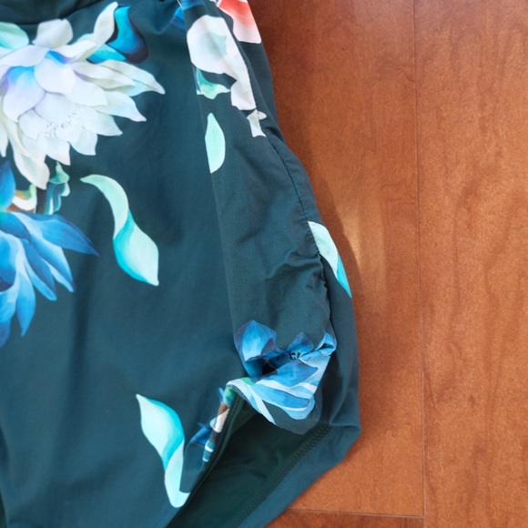 Anthropologie Maeve Keyhole One-Piece Swimsuit, Size L - Picture 5 of 12